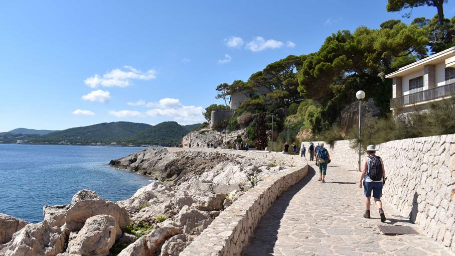 Day-Two---Along-the-promenade-to-Cala-Ratjada-port.