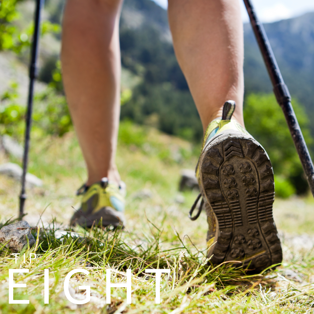 National walking month tip eight