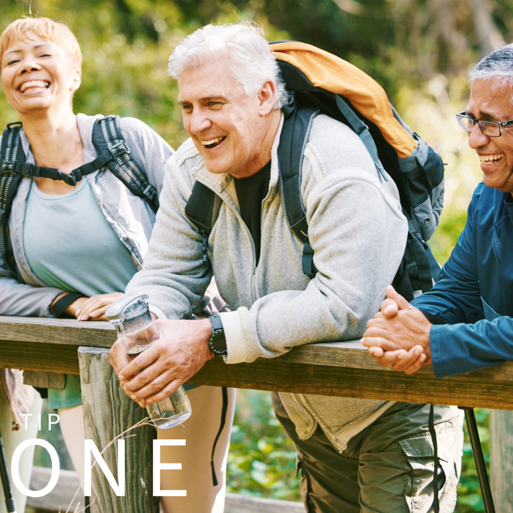 National walking month tip two