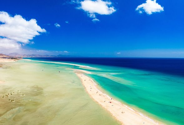 Playa,De,Sotavento,,Fuerteventura,,Canary,Islands